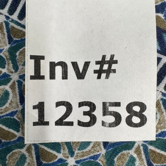 Tommy Bahama Dress Womens Size S Blue Green Geo Print Mixed Media‎ Above Knee - Picture 13 of 13